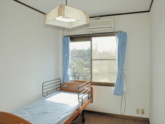 居心地の良い居室の一角