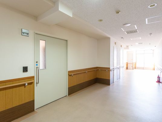 明るい廊下