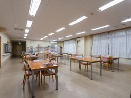 広々とした食堂