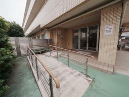 スロープの入口