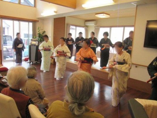 浴衣姿のお祭り気分