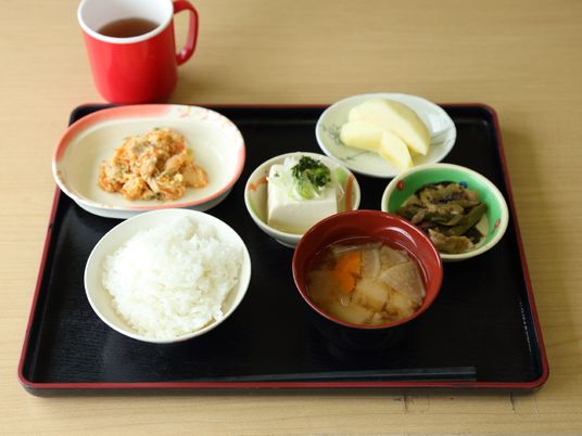 バランスのとれた食事内容