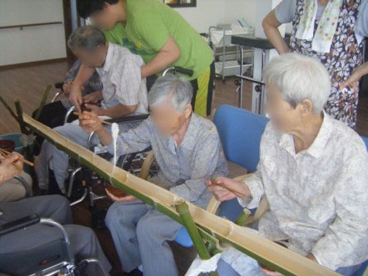利用者の楽しい活動風景
