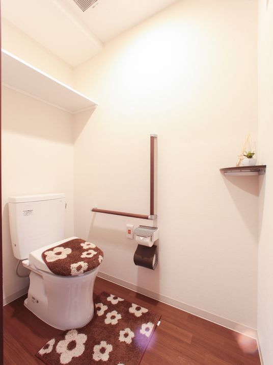 安全なトイレの設備