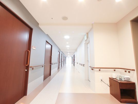 清潔感のある廊下
