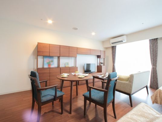 暖かみのあるリビング空間