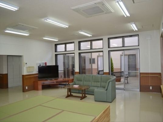 共用スペースの清潔な居室