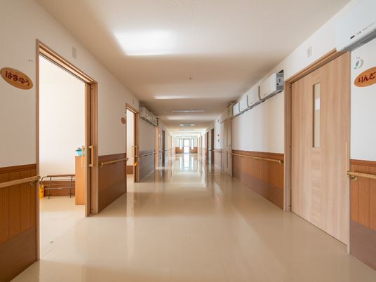 廊下の明るく清潔な様子
