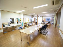 明るい機能訓練室