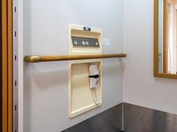 バリアフリー対応の洗面台