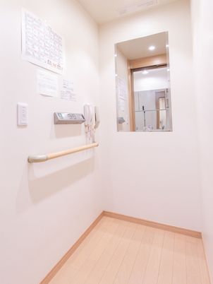 廊下と手すり