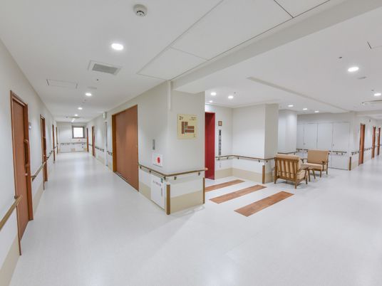 清潔な廊下の風景