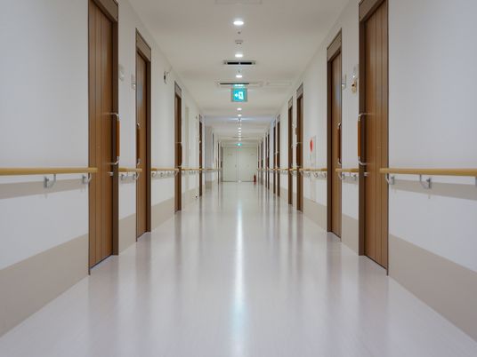 清潔感あふれる廊下