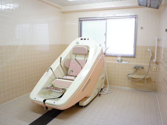 機能的なバリアフリー浴室