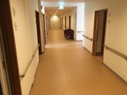清潔な廊下の様子