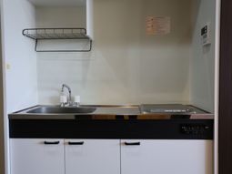 清潔なキッチン一角