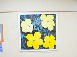 施設の壁掛けアート