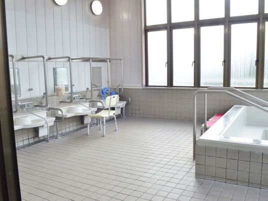 清潔な浴室