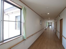 明るい廊下
