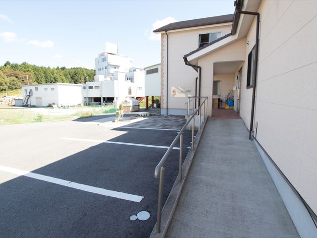 車椅子対応エントランス