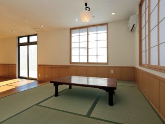 清潔な和室の居室