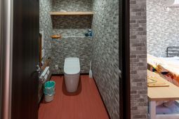 モダンなトイレと清潔感