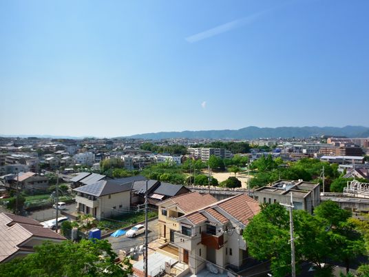眺望良好な居室窓辺