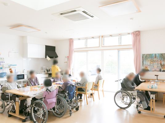 共有ラウンジの様子