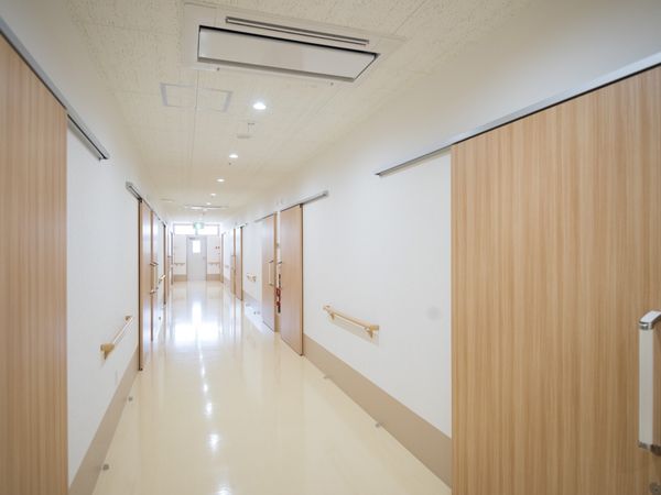 清潔な廊下の様子