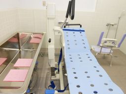 清潔な浴室の設備