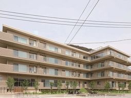 多階層のモダンな建物外観