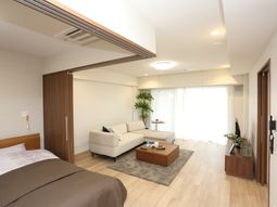 居心地の良いモダンな居室