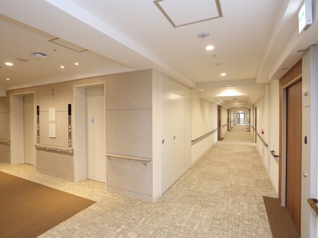 清潔感のある廊下
