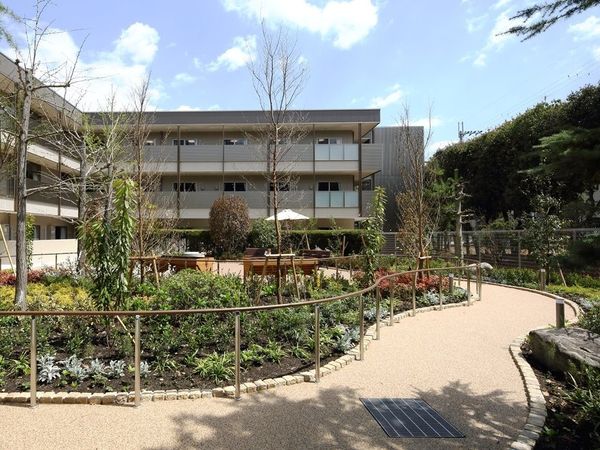 中庭のある建物