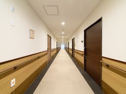 清潔な廊下の風景