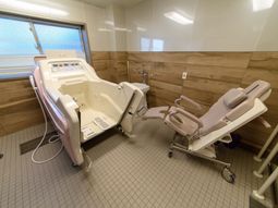 快適なケアが可能な浴室