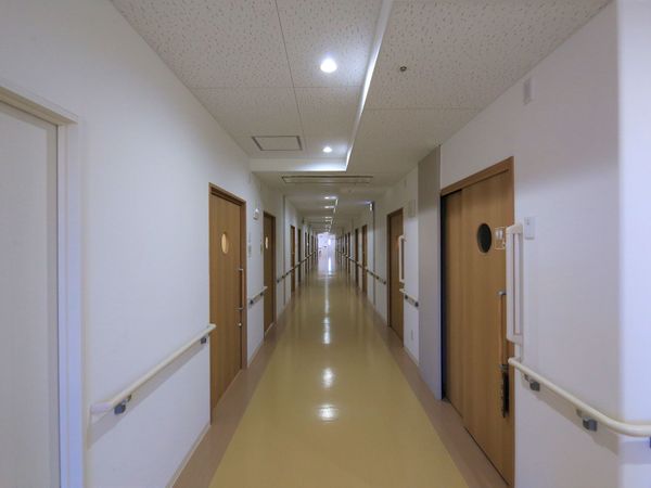 清潔感のある廊下