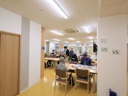 活動が行われる多目的室