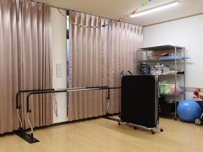 リハビリ用具のある部屋