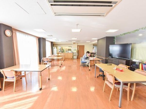 ゆとりある空間の多目的室