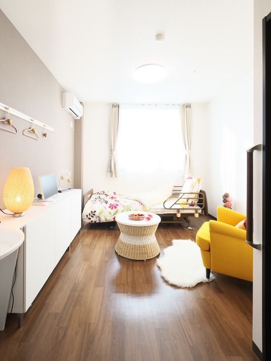 居心地の良い明るい居室