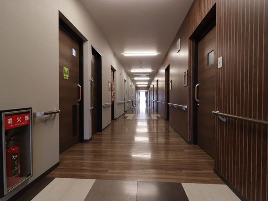 きれいな廊下の風景