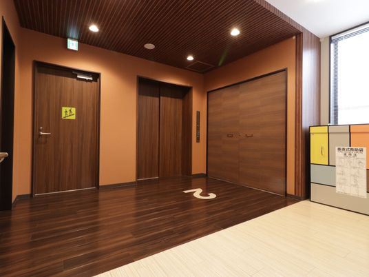 多機能ホールの入口