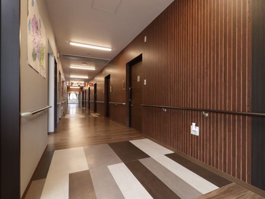 廊下のモダンなデザイン