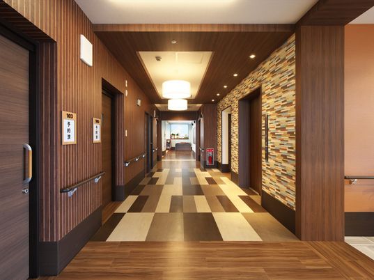 モダンな廊下デザイン