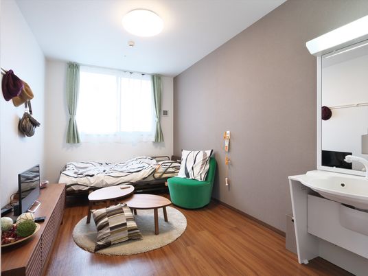 居室の明るい空間