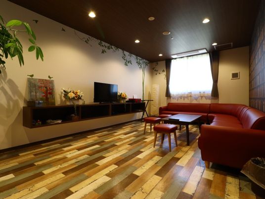 落ち着いた雰囲気のリビング