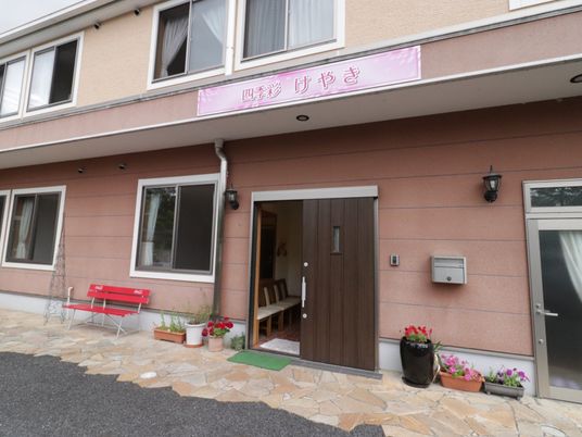 エントランス周りの景色