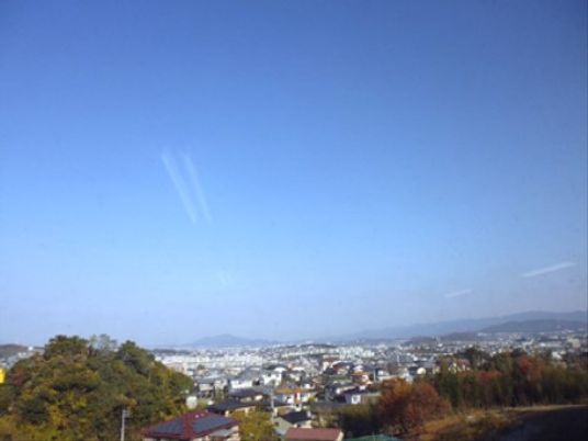 窓から望む広い景色