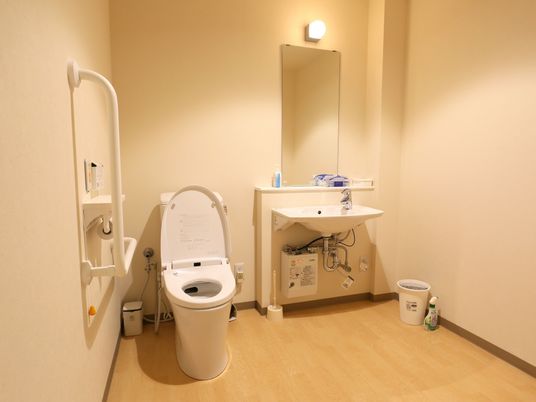 手すり付きトイレスペース